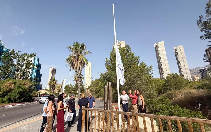 El parque El Moralet luce ya la ‘Bandera Sendero Azul’ que reconoce el esfuerzo municipal para su recuperación